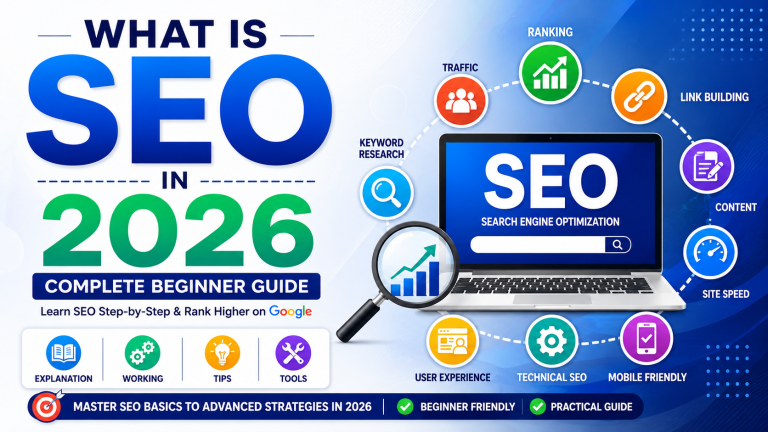 In image Explaining what is seo in 2026