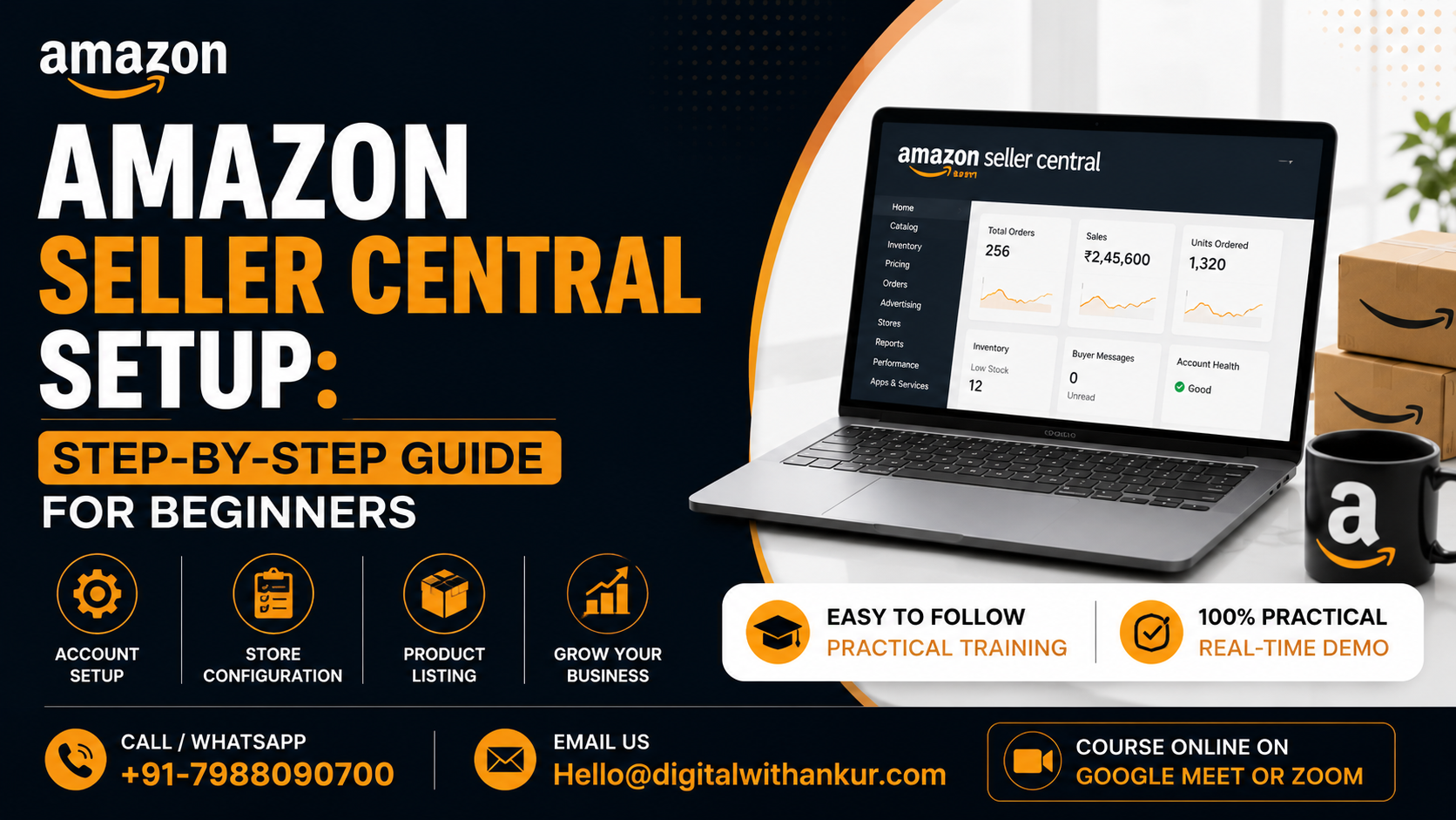 Amazon Seller Central Setup: Step-by-Step Guide for Beginners